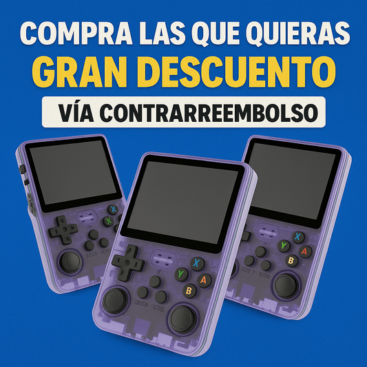 Nueva Consola R36s,  Juegos Retro y Reproductor de Vídeo - Compacta y Ligera