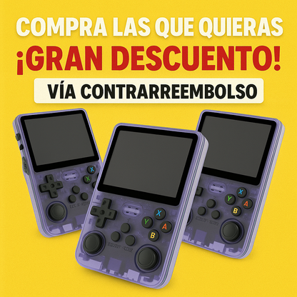 Nueva Consola R36s,  Juegos Retro y Reproductor de Vídeo - Compacta y Ligera
